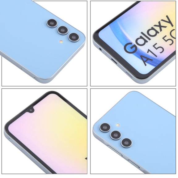 For Samsung Galaxy A15 5G Color Screen Non-Working Fake Dummy Display Model (Light Blue)