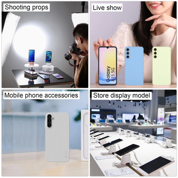 For Samsung Galaxy A15 5G Color Screen Non-Working Fake Dummy Display Model (Blue Black)