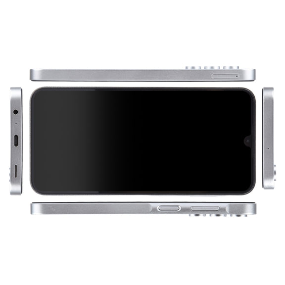 For Samsung Galaxy A15 5G Black Screen Non-Working Fake Dummy Display Model (Silver)