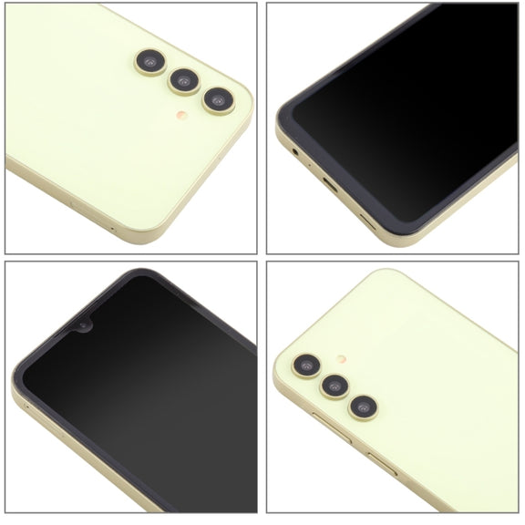 For Samsung Galaxy A15 5G Black Screen Non-Working Fake Dummy Display Model (Yellow)