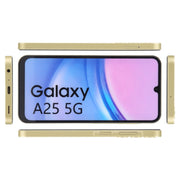 For Samsung Galaxy A25 5G Color Screen Non-Working Fake Dummy Display Model (Yellow)