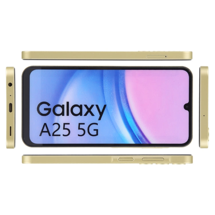 For Samsung Galaxy A25 5G Color Screen Non-Working Fake Dummy Display Model (Yellow)