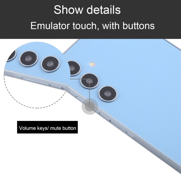 For Samsung Galaxy A25 5G Black Screen Non-Working Fake Dummy Display Model (Baby Blue)