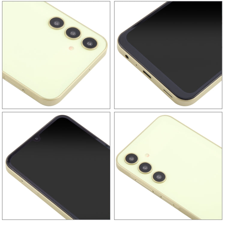 For Samsung Galaxy A25 5G Black Screen Non-Working Fake Dummy Display Model (Yellow)