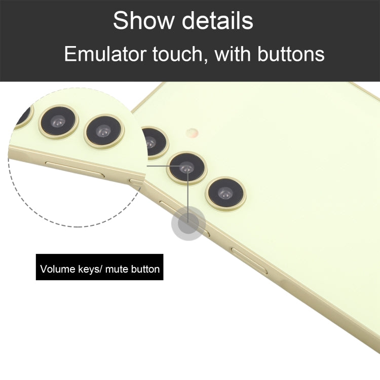 For Samsung Galaxy A25 5G Black Screen Non-Working Fake Dummy Display Model (Yellow)