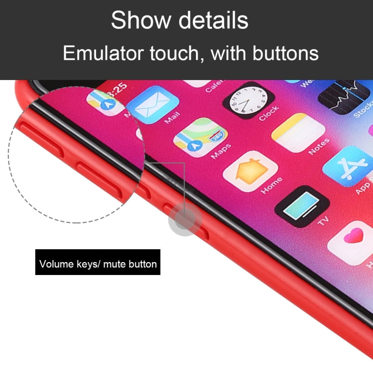 For iPhone SE 2 Color Screen Non-Working Fake Dummy Display Model (Red)