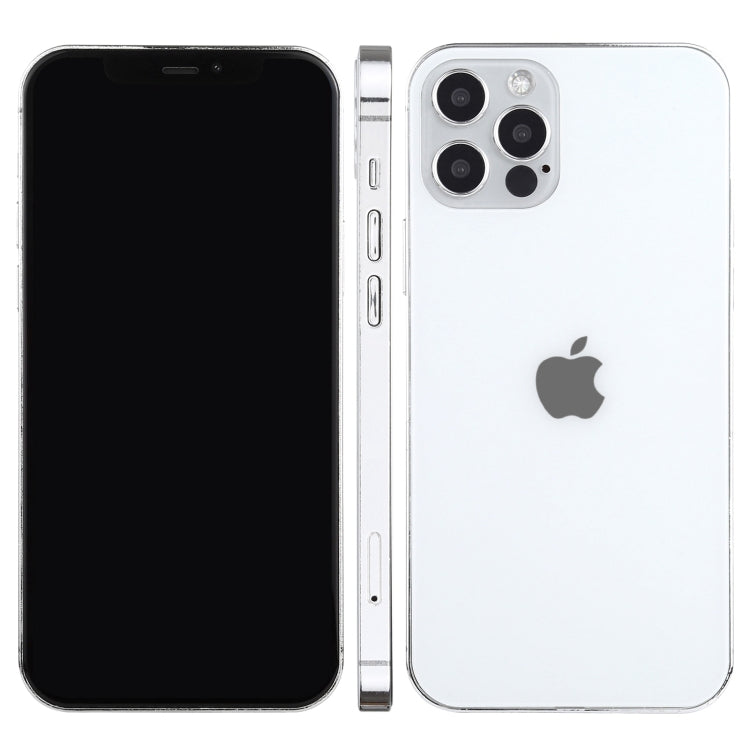 For iPhone 12 Pro Black Screen Non-Working Fake Dummy Display Model (Silver)
