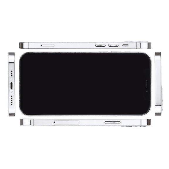 For iPhone 12 Pro Black Screen Non-Working Fake Dummy Display Model (Silver)