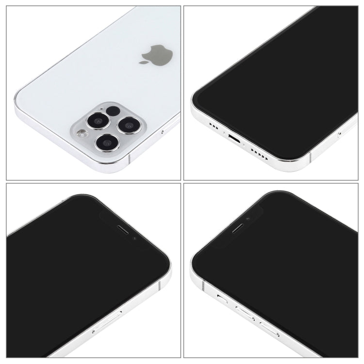 For iPhone 12 Pro Black Screen Non-Working Fake Dummy Display Model (Silver)