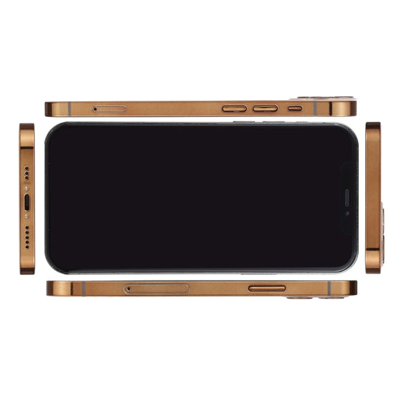 For iPhone 12 Pro Max Black Screen Non-Working Fake Dummy Display Model (Gold)
