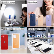 For iPhone 12 Black Screen Non-Working Fake Dummy Display Model (Purple)