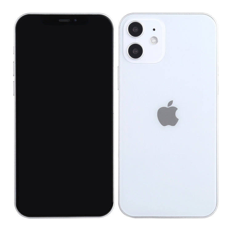 For iPhone 12 Black Screen Non-Working Fake Dummy Display Model(White)