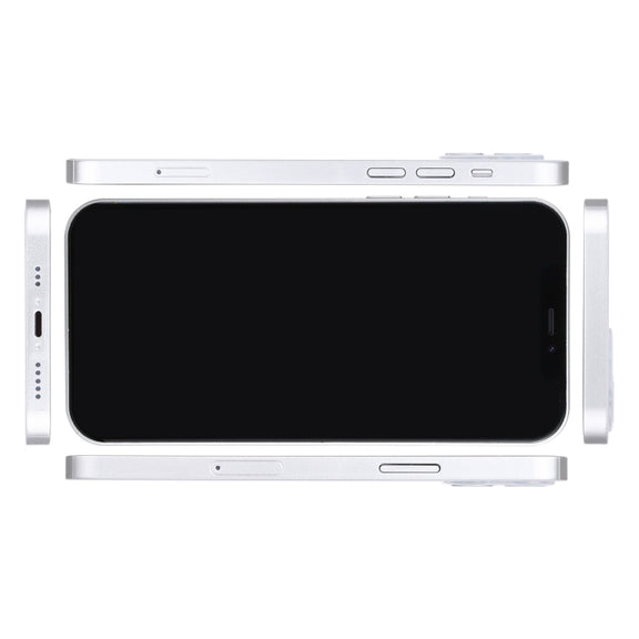 For iPhone 12 Black Screen Non-Working Fake Dummy Display Model(White)
