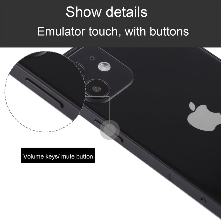 For iPhone 12 Color Screen Non-Working Fake Dummy Display Model(Black)