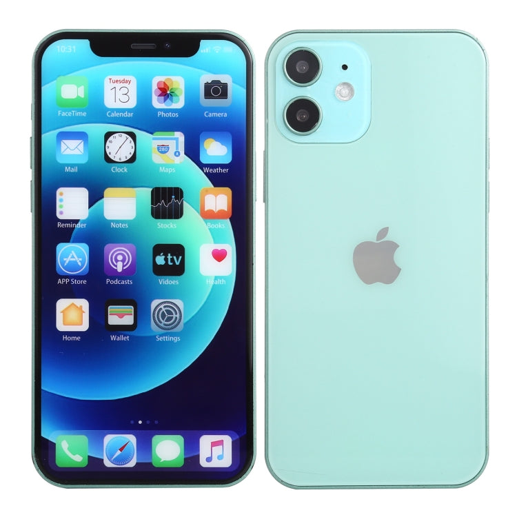 For iPhone 12 Color Screen Non-Working Fake Dummy Display Model(Green)
