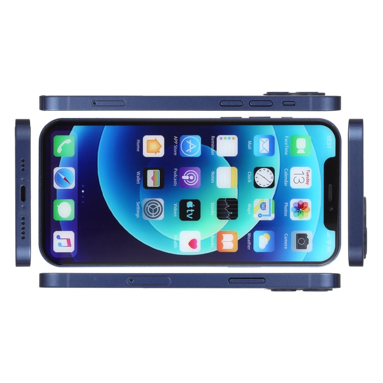 For iPhone 12 Color Screen Non-Working Fake Dummy Display Model(Blue)
