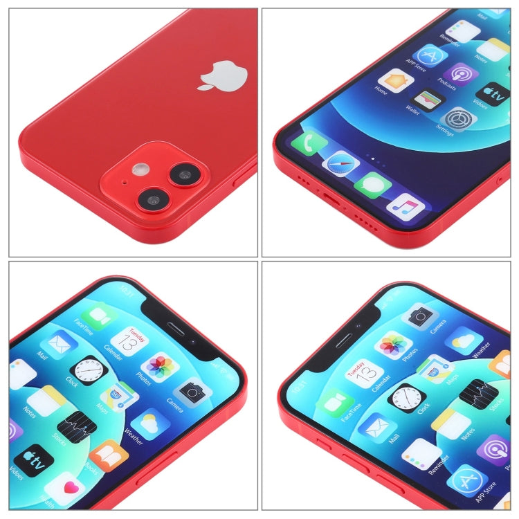 For iPhone 12 Color Screen Non-Working Fake Dummy Display Model(Red)