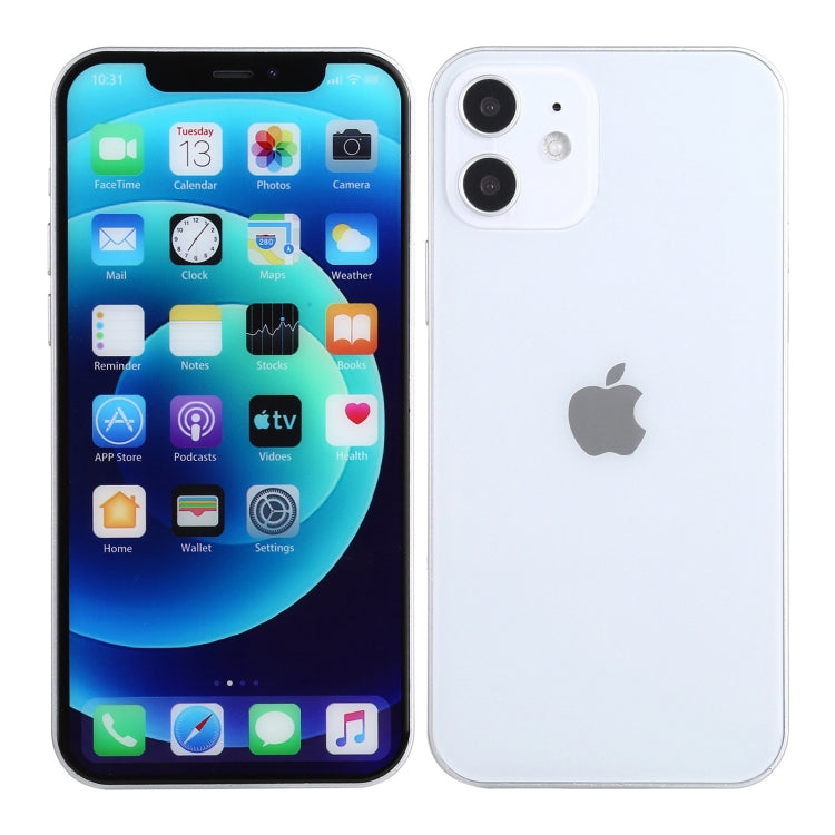 For iPhone 12 Color Screen Non-Working Fake Dummy Display Model(White)