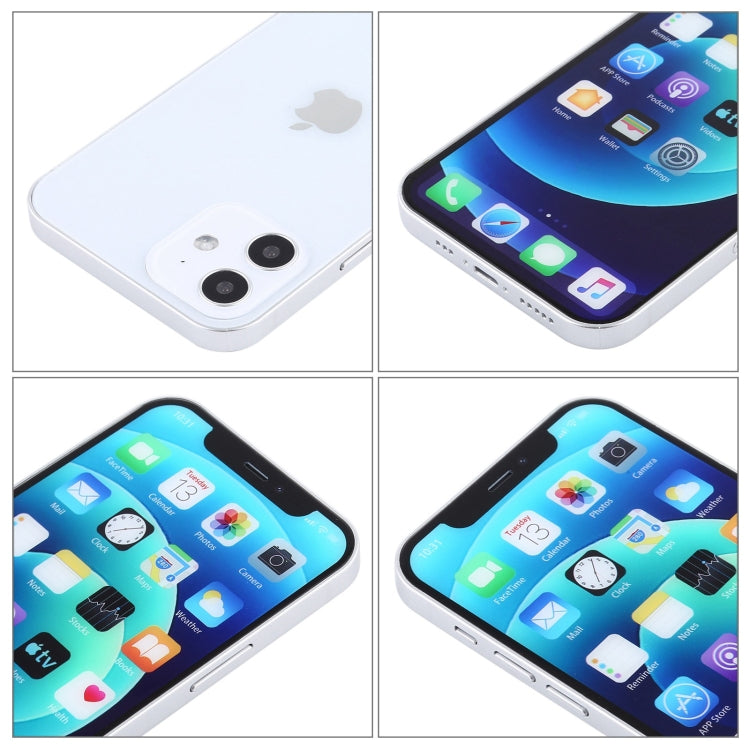 For iPhone 12 Color Screen Non-Working Fake Dummy Display Model(White)