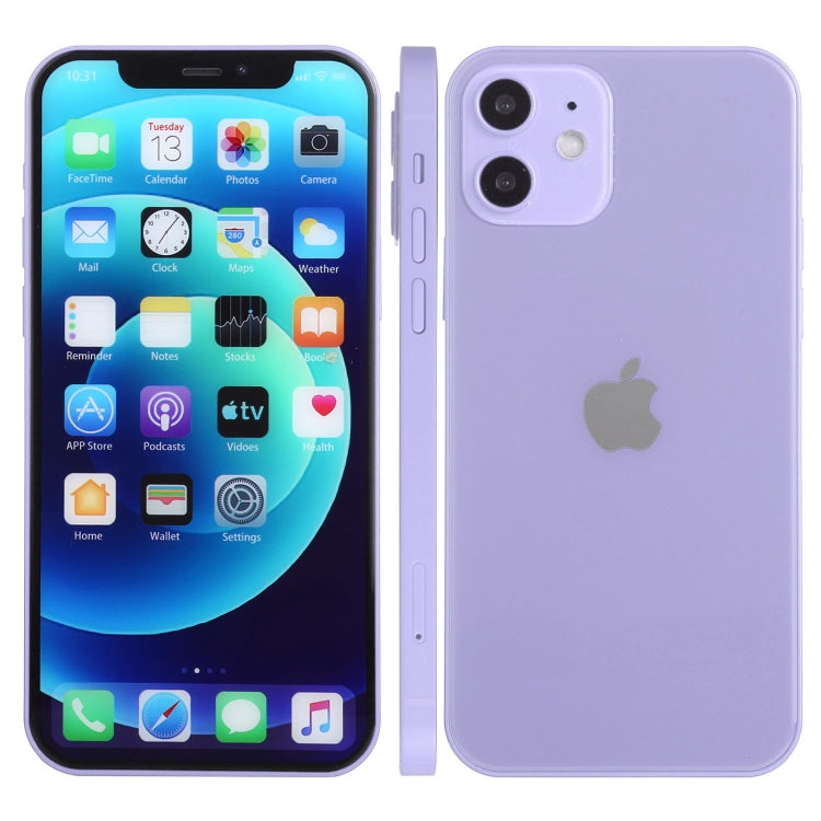 For iPhone 12 mini Color Screen Non-Working Fake Dummy Display Model (Purple)