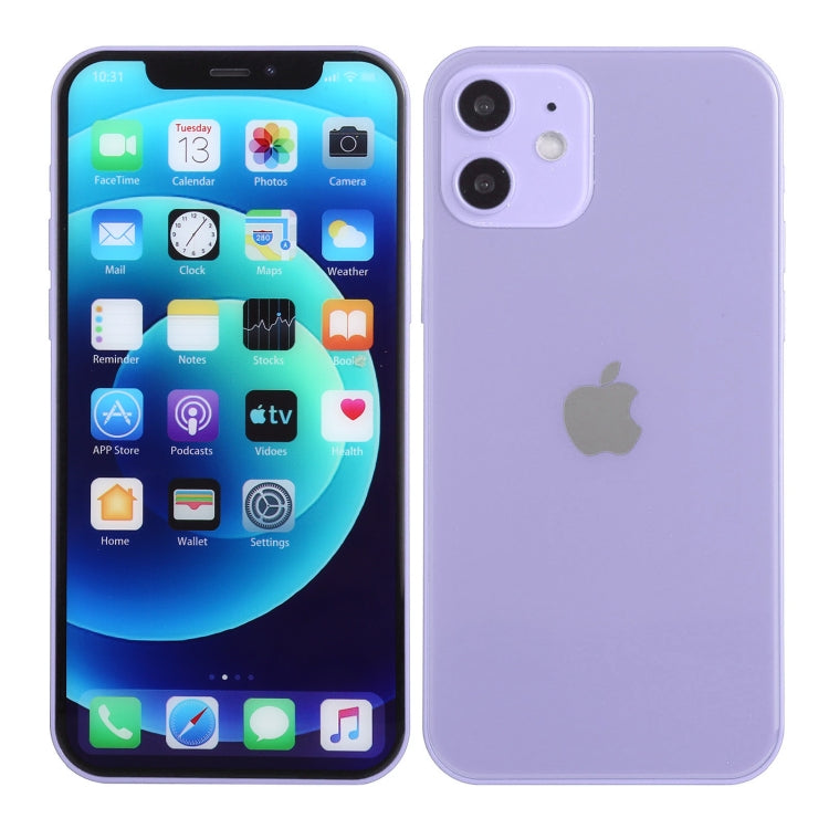 For iPhone 12 mini Color Screen Non-Working Fake Dummy Display Model (Purple)