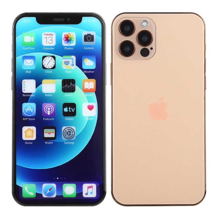 For iPhone 12 Pro Color Screen Non-Working Fake Dummy Display Model(Gold)
