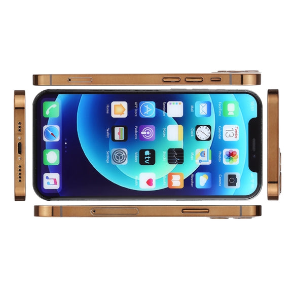 For iPhone 12 Pro Color Screen Non-Working Fake Dummy Display Model(Gold)