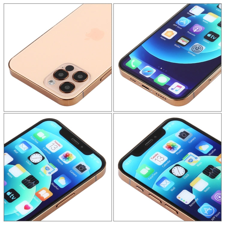 For iPhone 12 Pro Color Screen Non-Working Fake Dummy Display Model(Gold)