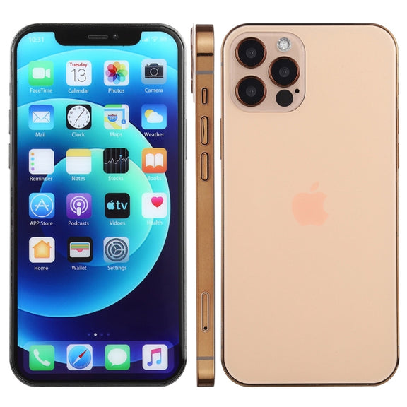 For iPhone 12 Pro Color Screen Non-Working Fake Dummy Display Model(Gold)