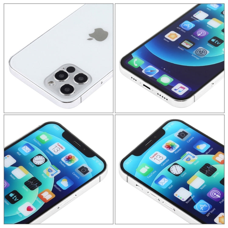 For iPhone 12 Pro Color Screen Non-Working Fake Dummy Display Model (Silver)