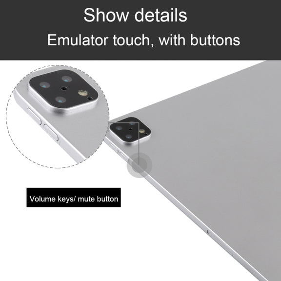 For iPad Pro 11 inch 2020 Black Screen Non-Working Fake Dummy Display Model (Silver)