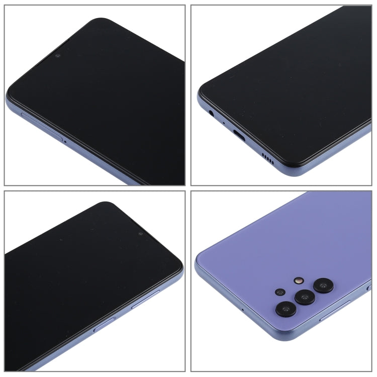 For Samsung Galaxy A32 5G Black Screen Non-Working Fake Dummy Display Model (Purple)