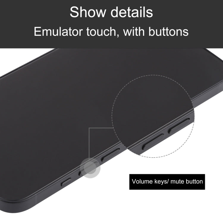 For iPhone 13 mini Black Screen Non-Working Fake Dummy Display Model(Midnight Black)