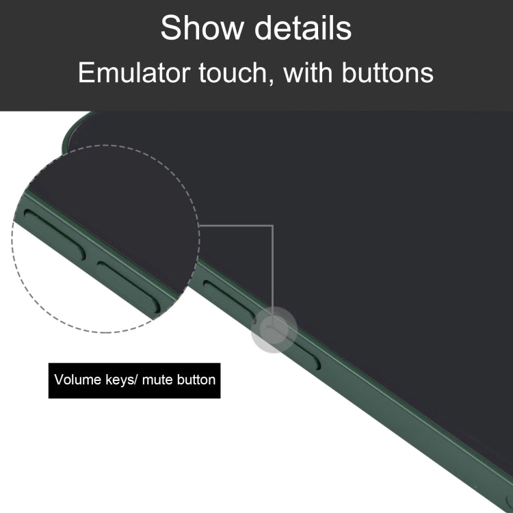 For iPhone 13 mini Black Screen Non-Working Fake Dummy Display Model(Dark Green)