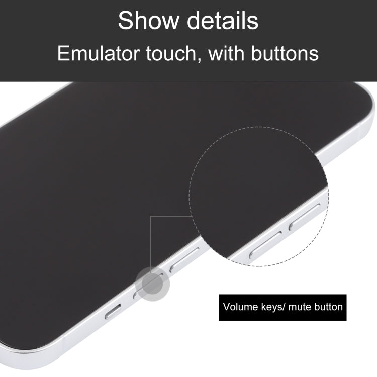 For iPhone 13 mini Black Screen Non-Working Fake Dummy Display Model(Starlight)