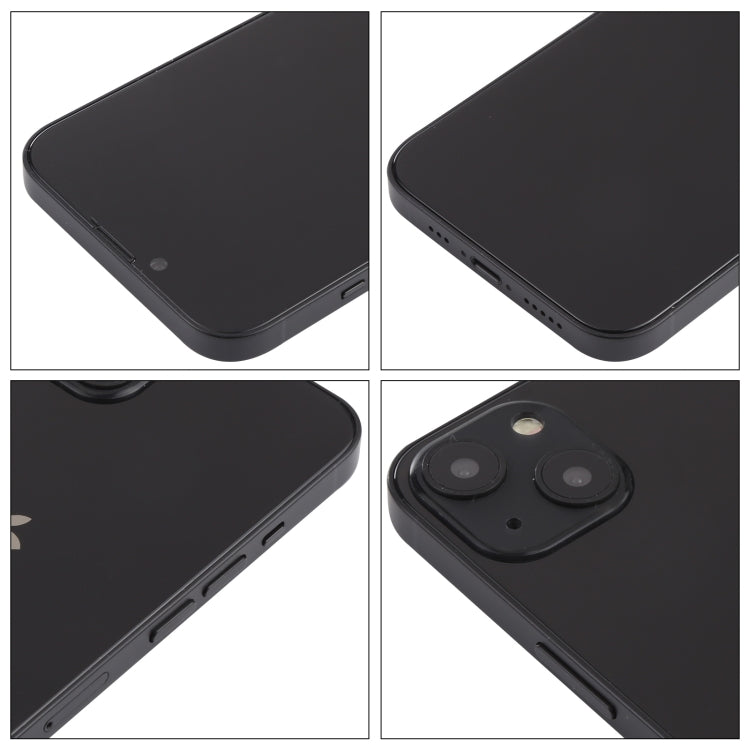 For iPhone 13 Black Screen Non-Working Fake Dummy Display Model (Midnight Black)