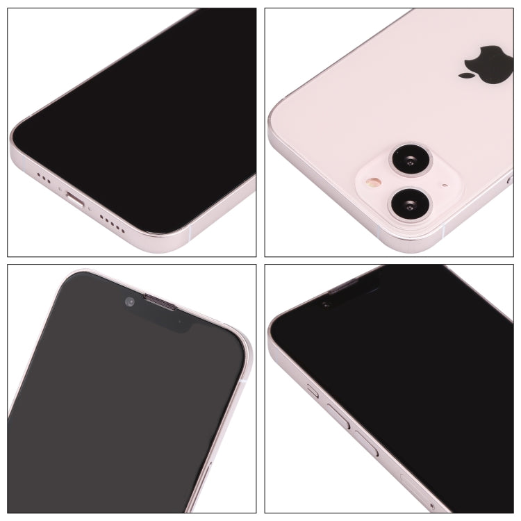For iPhone 13 Black Screen Non-Working Fake Dummy Display Model (Pink)