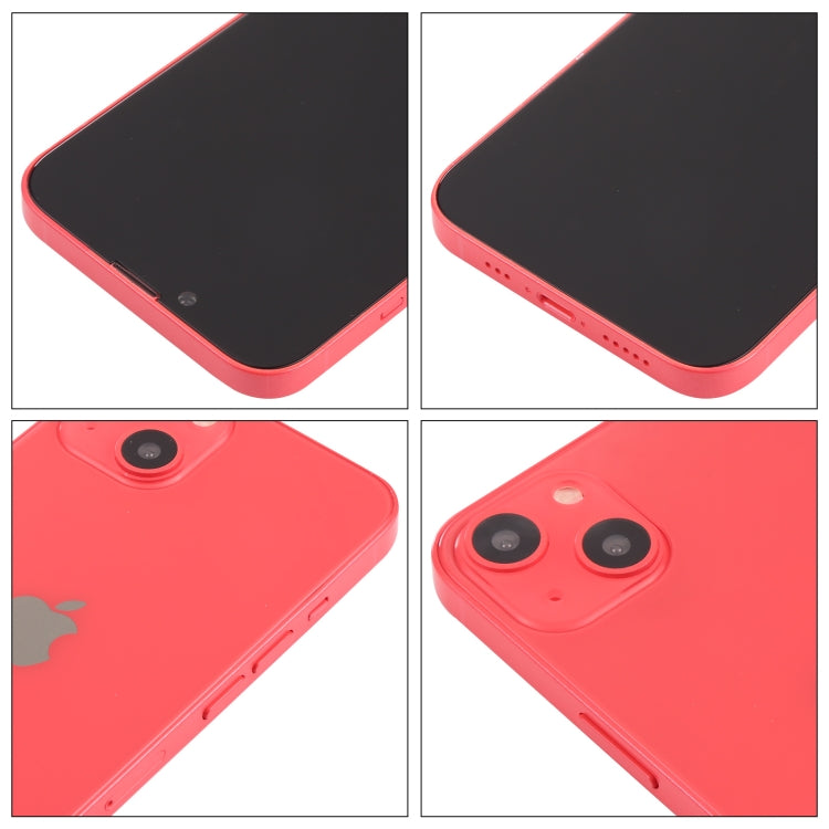 For iPhone 13 Black Screen Non-Working Fake Dummy Display Model (Red)