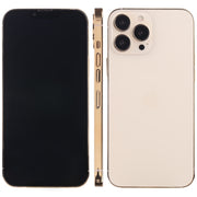 For iPhone 13 Pro Black Screen Non-Working Fake Dummy Display Model (Gold)