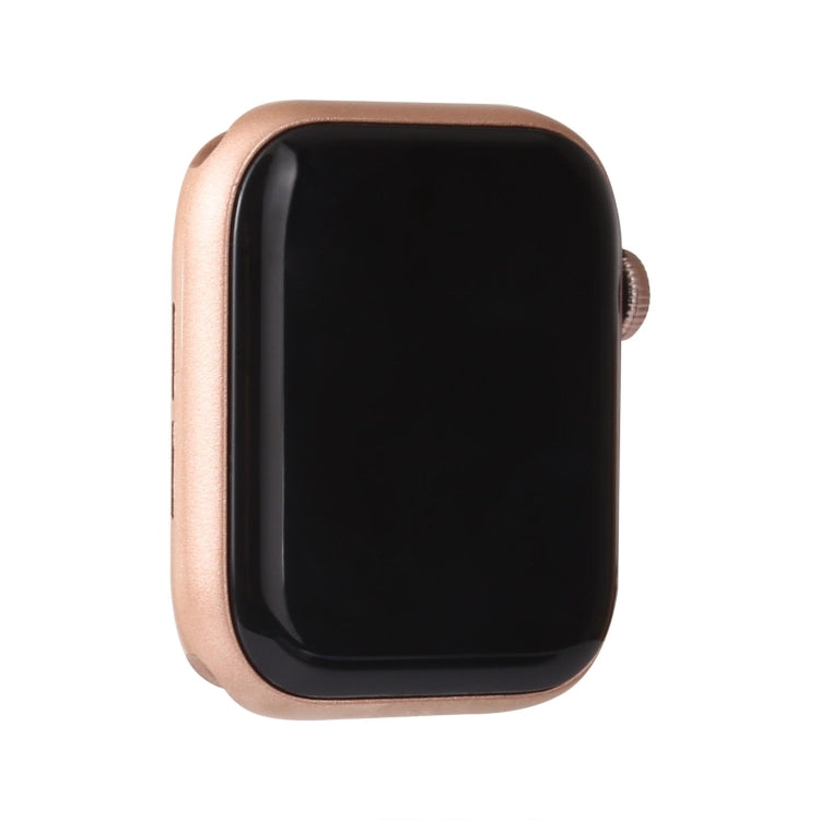 For Apple Watch Series 6 44mm Black Screen Non-Working Fake Dummy Display Model,  For Photographing Watch-strap, No Watchband(Gold)