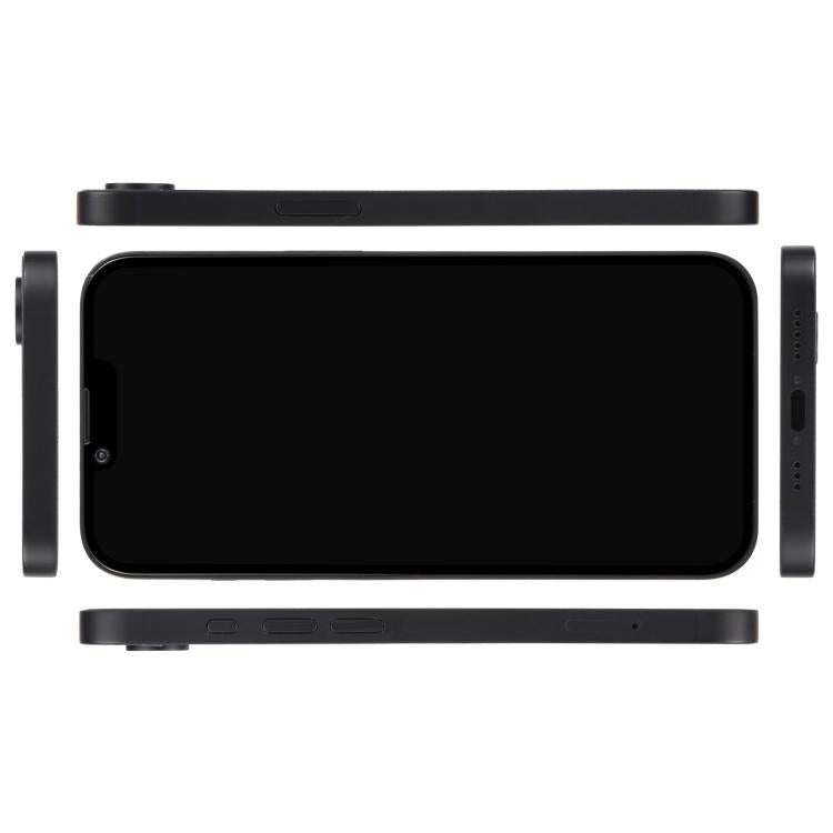 For iPhone 16e Black Screen Non-Working Fake Dummy Display Model (Black)
