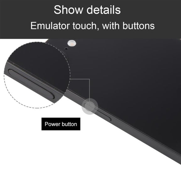 For iPhone 16e Black Screen Non-Working Fake Dummy Display Model (Black)