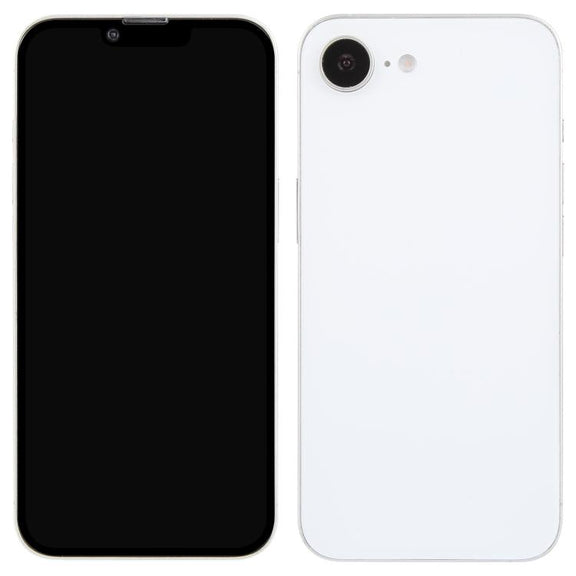 For iPhone 16e Black Screen Non-Working Fake Dummy Display Model (White)