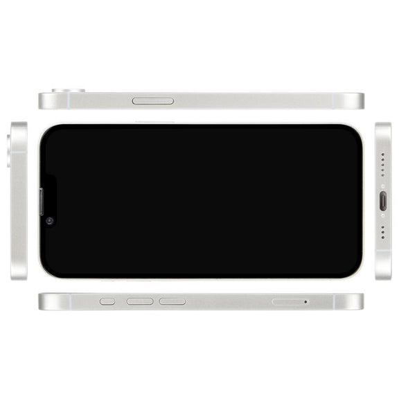 For iPhone 16e Black Screen Non-Working Fake Dummy Display Model (White)