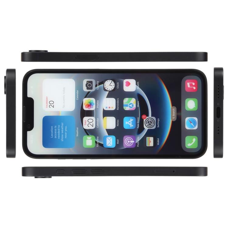 For iPhone 16e Color Screen Non-Working Fake Dummy Display Model (Black)