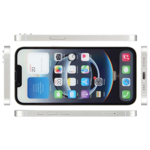 For iPhone 16e Color Screen Non-Working Fake Dummy Display Model (White)