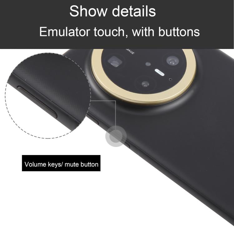 For Huawei Mate 70 Pro+ Color Screen Non-Working Fake Dummy Display Model (Black)