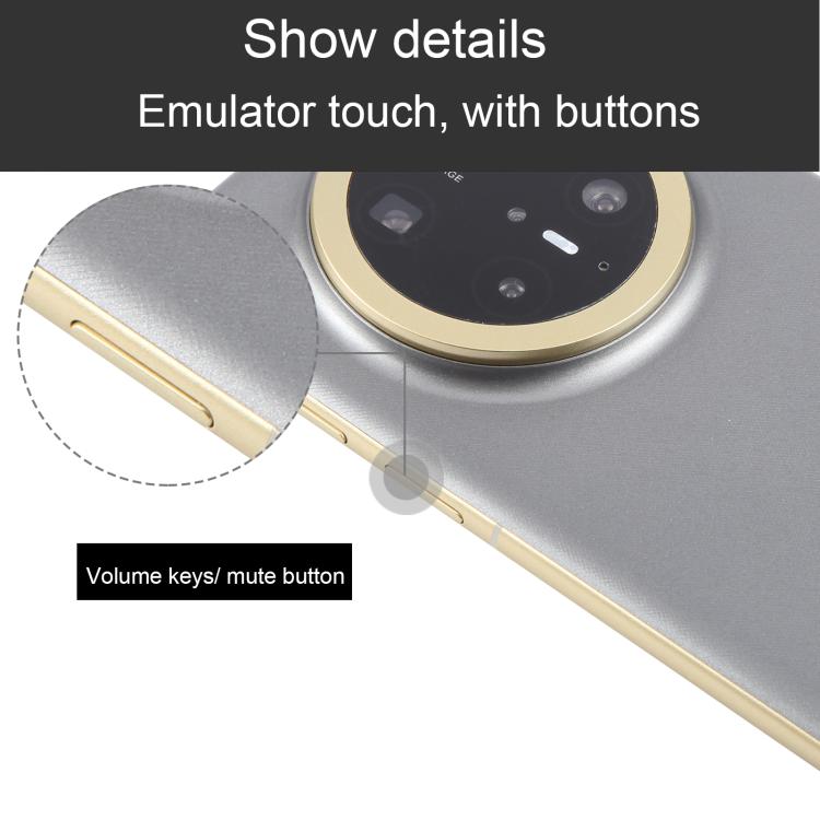 For Huawei Mate 70 Pro+ Color Screen Non-Working Fake Dummy Display Model (Silver)