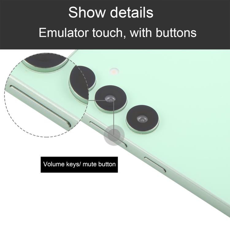 For Samsung Galaxy S25 5G Black Screen Non-Working Fake Dummy Display Model (Green)