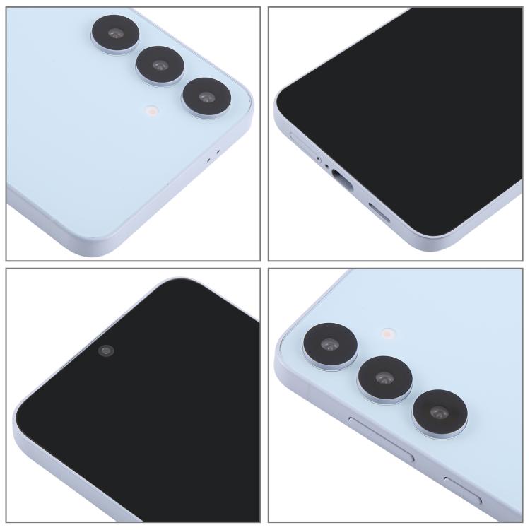For Samsung Galaxy S25 5G Black Screen Non-Working Fake Dummy Display Model (Light Blue)